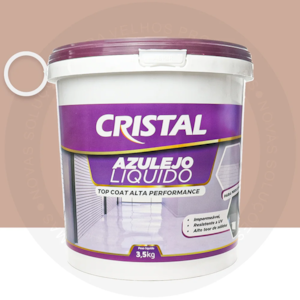 Azulejo Liquido Cristal 3,5KG Brilhante Azul