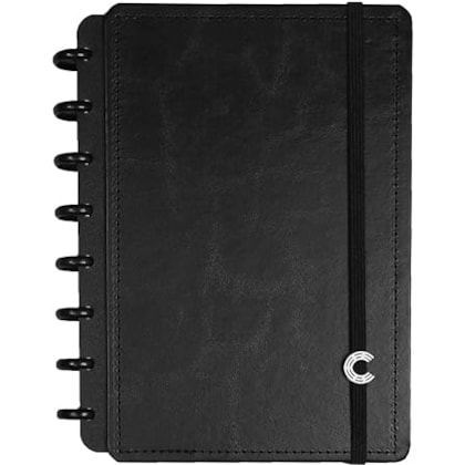 Caderno Espiral Capa Dura Preto