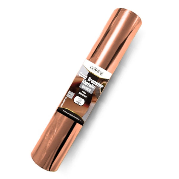 LT Shine Cold Transfer Metallic - Folha de Transferência 30cmx5m Bronze-8d17e240-f16a-4859-9af1-b8385c9b4a62