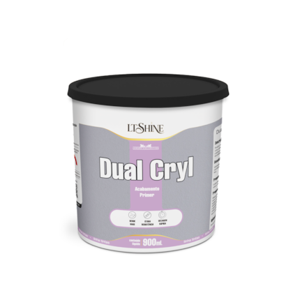 LT Shine Fundo e Acabamento Dual Cryl 900ML Branco