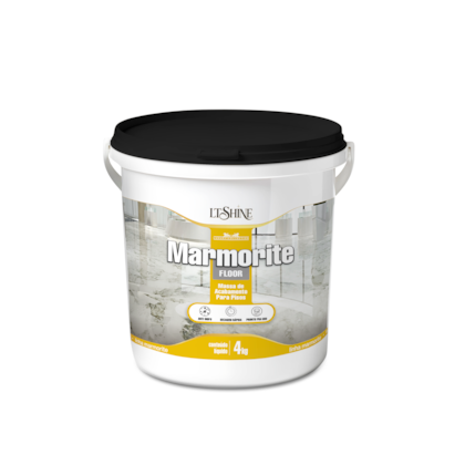 LT Shine Marmorite 4KG Floor Preto