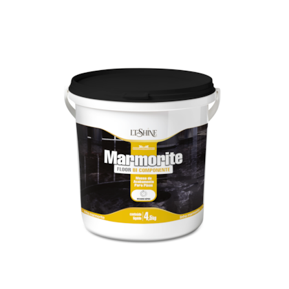 LT Shine Marmorite Floor Bi Componente 4,5KG Branco