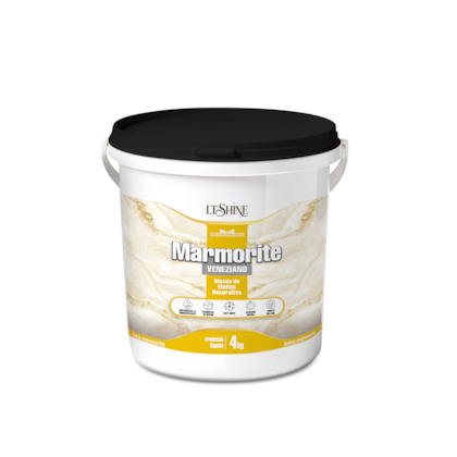 LT Shine Marmorite Veneziano 4KG Branco