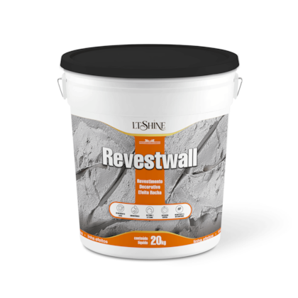 LT Shine Revestwall 20KG Cinza