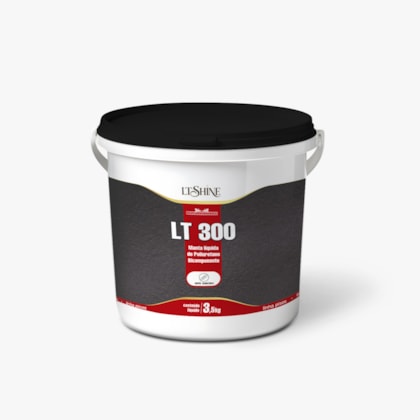 LT Shine Verniz Bicomponente LT300 3,5KG Brilhante Branco